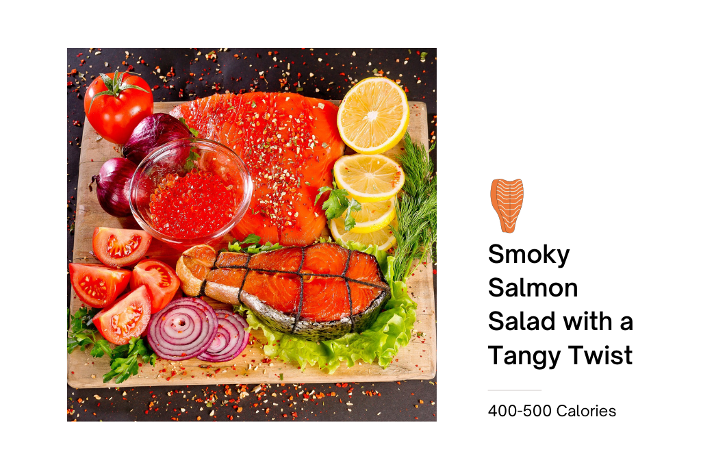 Smoky Salmon Salad with a Tangy Twist